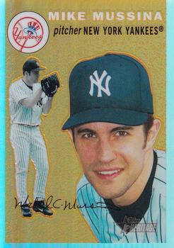 2003 Topps Heritage - Chrome Refractors #THC74 Mike Mussina Front