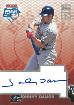 2003 Topps Opening Day - Autographs #ODA-JD Johnny Damon Front