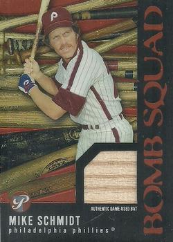 2003 Topps Pristine - Bomb Squad Relics #PBS-MS1 Mike Schmidt Front