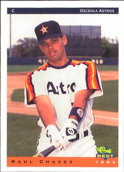 1993 Classic Best Osceola Astros #7 Raul Chavez Front