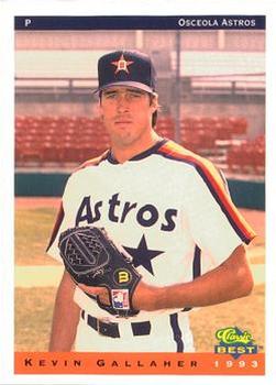 1993 Classic Best Osceola Astros #11 Kevin Gallaher Front