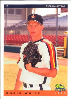 1993 Classic Best Osceola Astros #23 Chris White Front