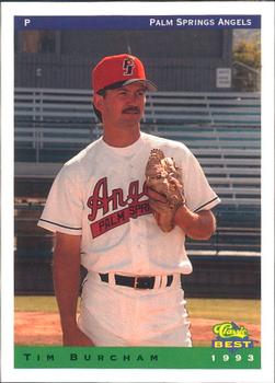 1993 Classic Best Palm Springs Angels #4 Tim Burcham Front