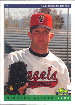 1993 Classic Best Palm Springs Angels #5 Michael Butler Front