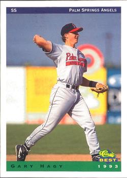 1993 Classic Best Palm Springs Angels #9 Gary Hagy Front