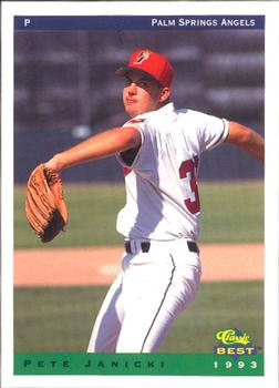 1993 Classic Best Palm Springs Angels #10 Pete Janicki Front
