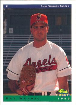 1993 Classic Best Palm Springs Angels #25 Pat Wernig Front