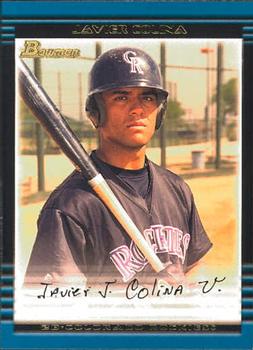 2002 Bowman #164 Javier Colina Front