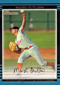 2002 Bowman #430 Mark Outlaw Front