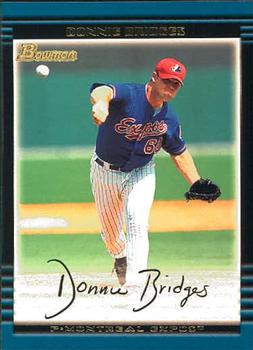 2002 Bowman #326 Donnie Bridges Front