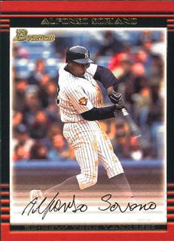 2002 Bowman #33 Alfonso Soriano Front