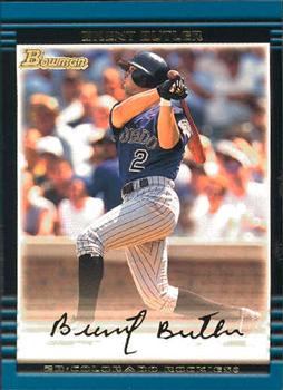 2002 Bowman #357 Brent Butler Front