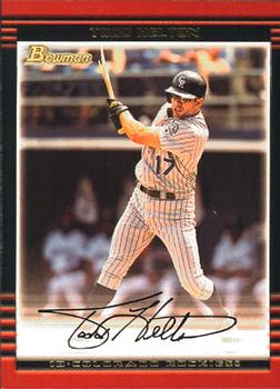 2002 Bowman #75 Todd Helton Front