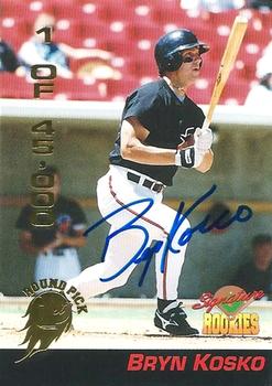 1994 Signature Rookies - Non Serial Numbered Signatures #31 Bryn Kosco Front