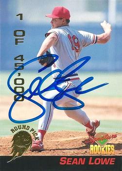 1994 Signature Rookies - Non Serial Numbered Signatures #40 Sean Lowe Front