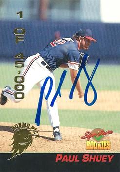 1994 Signature Rookies - Non Serial Numbered Signatures #42 Paul Shuey Front