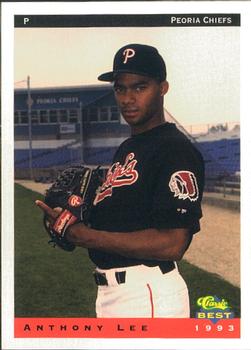 1993 Classic Best Peoria Chiefs #11 Anthony Lee Front