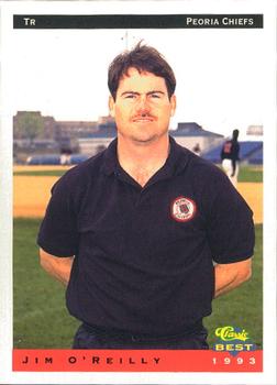 1993 Classic Best Peoria Chiefs #26 Jim O'Reilly Front