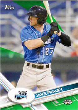 2017 Topps Pro Debut - Green #161 Jake Fraley Front