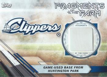 2017 Topps Pro Debut - Fragments of the Farm Relics #FOTF-CC Game-Used Base from Huntington Park Front
