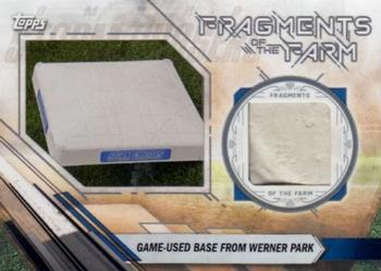 2017 Topps Pro Debut - Fragments of the Farm Relics #FOTF-OSC Game-Used Base from Werner Park Front