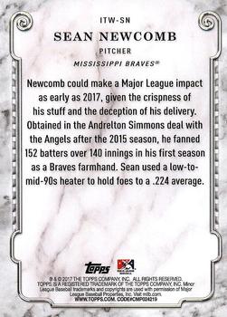 2017 Topps Pro Debut - In the Wings #ITW-SN Sean Newcomb Back