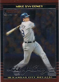 2002 Bowman Chrome #24 Mike Sweeney Front