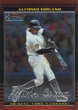 2002 Bowman Chrome #33 Alfonso Soriano Front