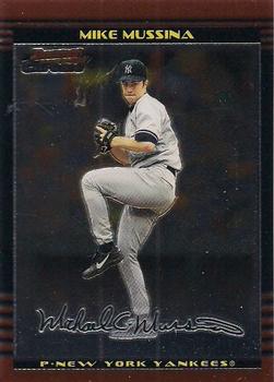 2002 Bowman Chrome #70 Mike Mussina Front