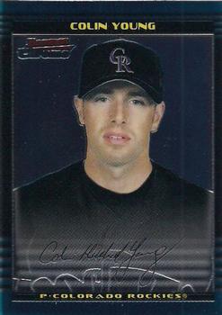 2002 Bowman Chrome #291 Colin Young Front