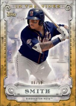 2017 Topps Pro Debut - In the Wings Gold #ITW-DS Dominic Smith Front
