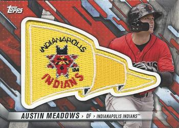 2017 Topps Pro Debut - Pennant Patches #PP-AM Austin Meadows Front