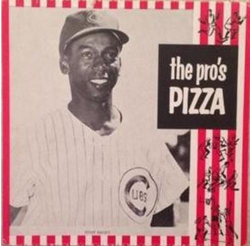 1966 Pro's Pizza Chicago Cubs #NNO Ernie Banks Front