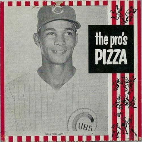 1966 Pro's Pizza Chicago Cubs #NNO Billy Williams Front