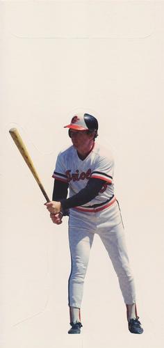 1993 Crown Baltimore Orioles Action Stand Ups #NNO Terry Crowley Front