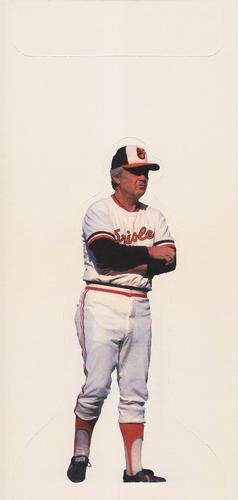 1993 Crown Baltimore Orioles Action Stand Ups #NNO Earl Weaver Front
