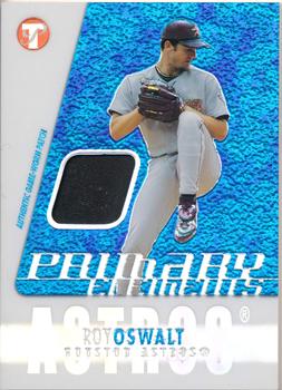 2003 Topps Pristine - Primary Elements Patch Relics Refractors #PE-RO Roy Oswalt Front