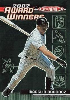 2003 Topps Total - Award Winners #AW20 Magglio Ordonez Front