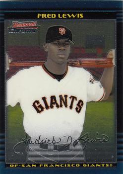 2002 Bowman Draft Picks & Prospects - Chrome #BDP2 Fred Lewis Front