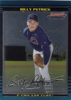 2002 Bowman Draft Picks & Prospects - Chrome #BDP21 Billy Petrick Front