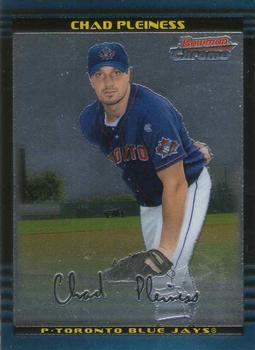 2002 Bowman Draft Picks & Prospects - Chrome #BDP50 Chad Pleiness Front