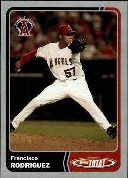 2003 Topps Total - Silver #10 Francisco Rodriguez Front