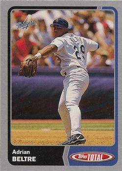 2003 Topps Total - Silver #16 Adrian Beltre Front