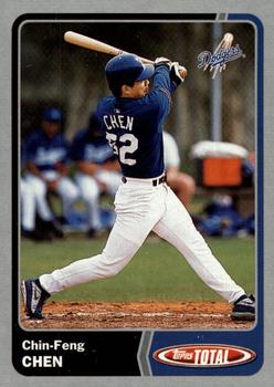 2003 Topps Total - Silver #21 Chin-Feng Chen Front