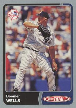 2003 Topps Total - Silver #33 David Wells Front