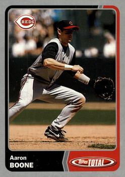 2003 Topps Total - Silver #47 Aaron Boone Front