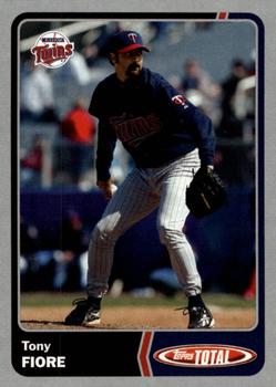 2003 Topps Total - Silver #74 Tony Fiore Front