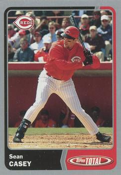 2003 Topps Total - Silver #83 Sean Casey Front