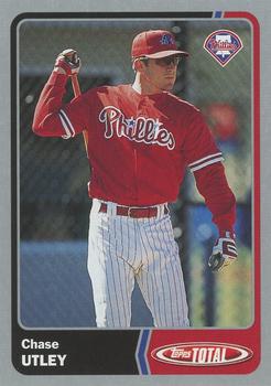 2003 Topps Total - Silver #85 Chase Utley Front