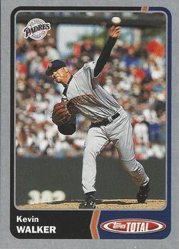2003 Topps Total - Silver #88 Kevin Walker Front